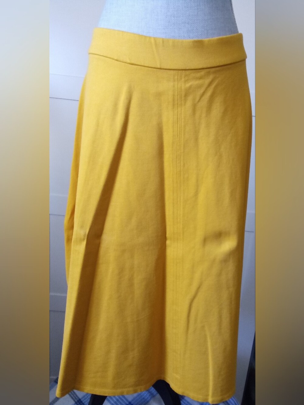 Lane Bryant Bright Yellow Maxi Skirt